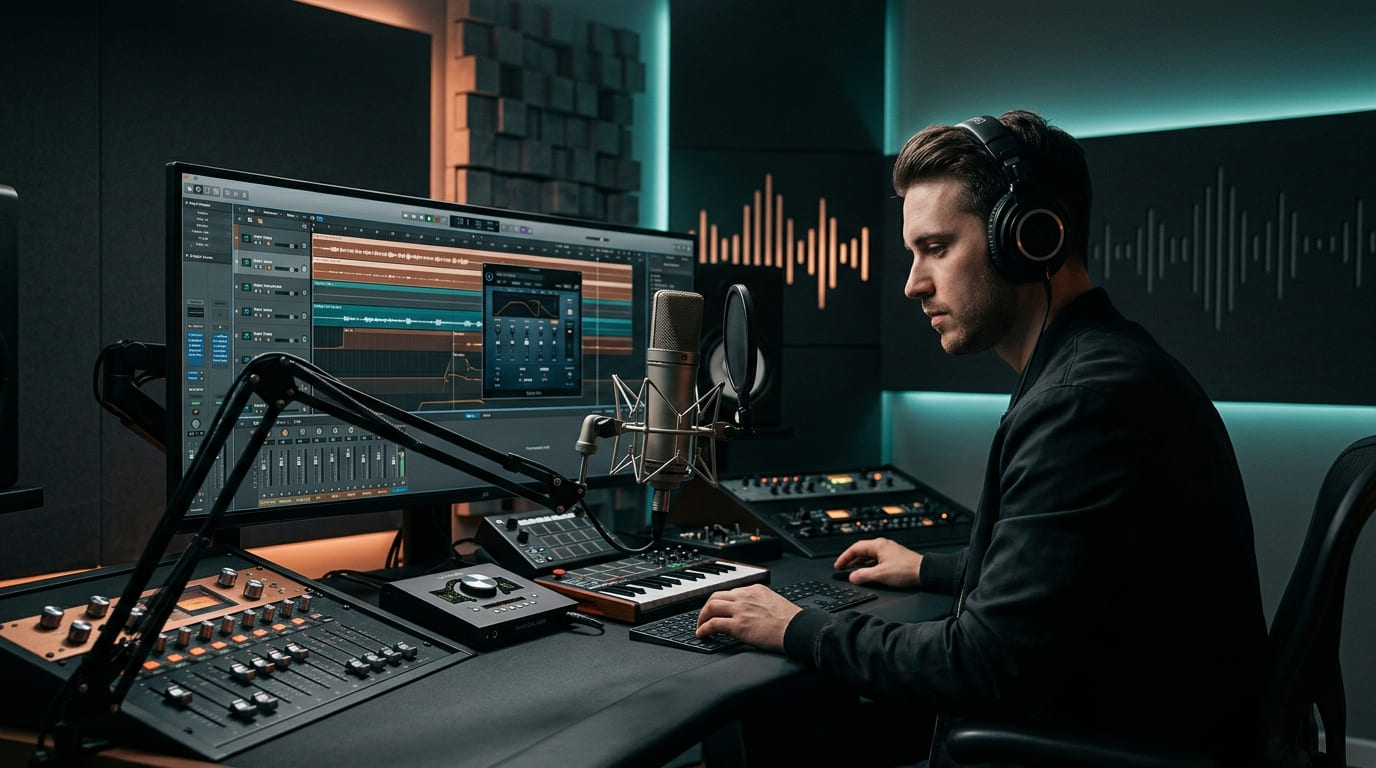 producer testing vocal concepts