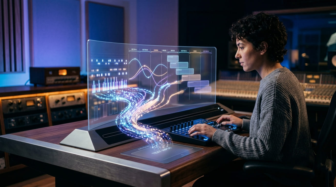 text to music generator for fast music drafts