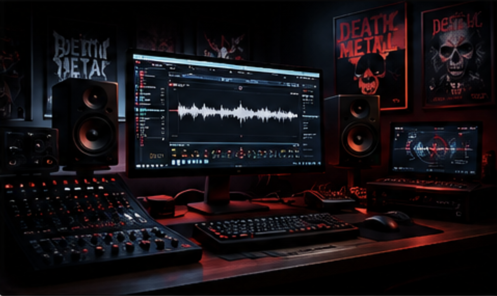 Brutal Death Metal Generator の用途ビジュアル