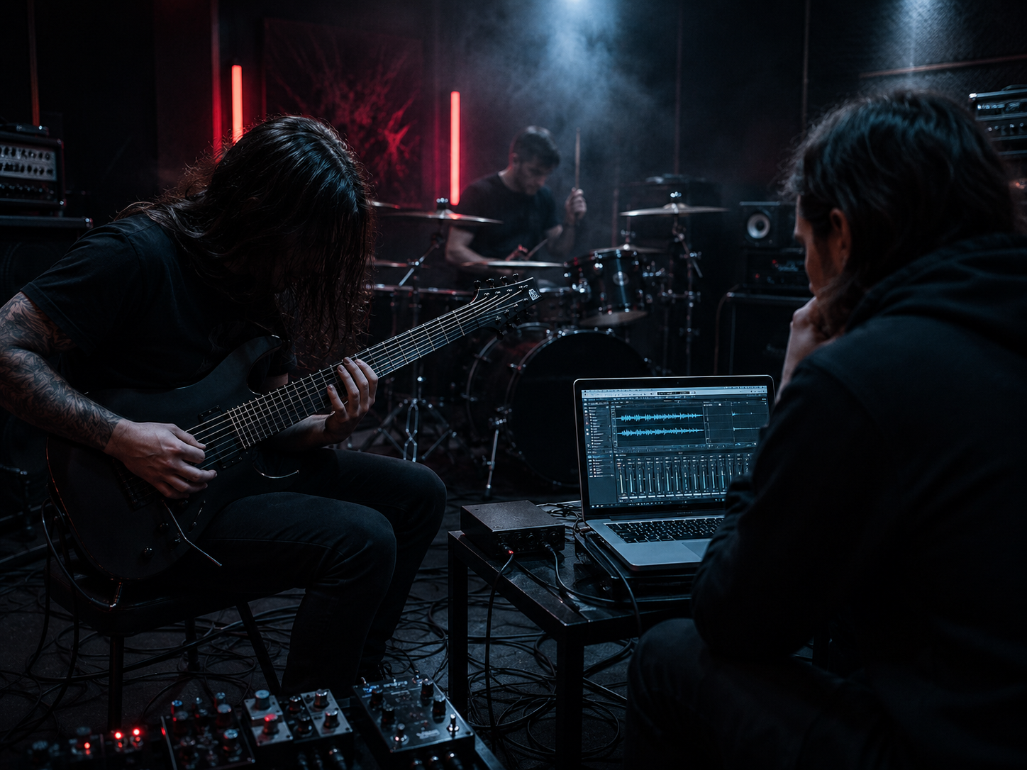 Use case visual for death metal demo writing