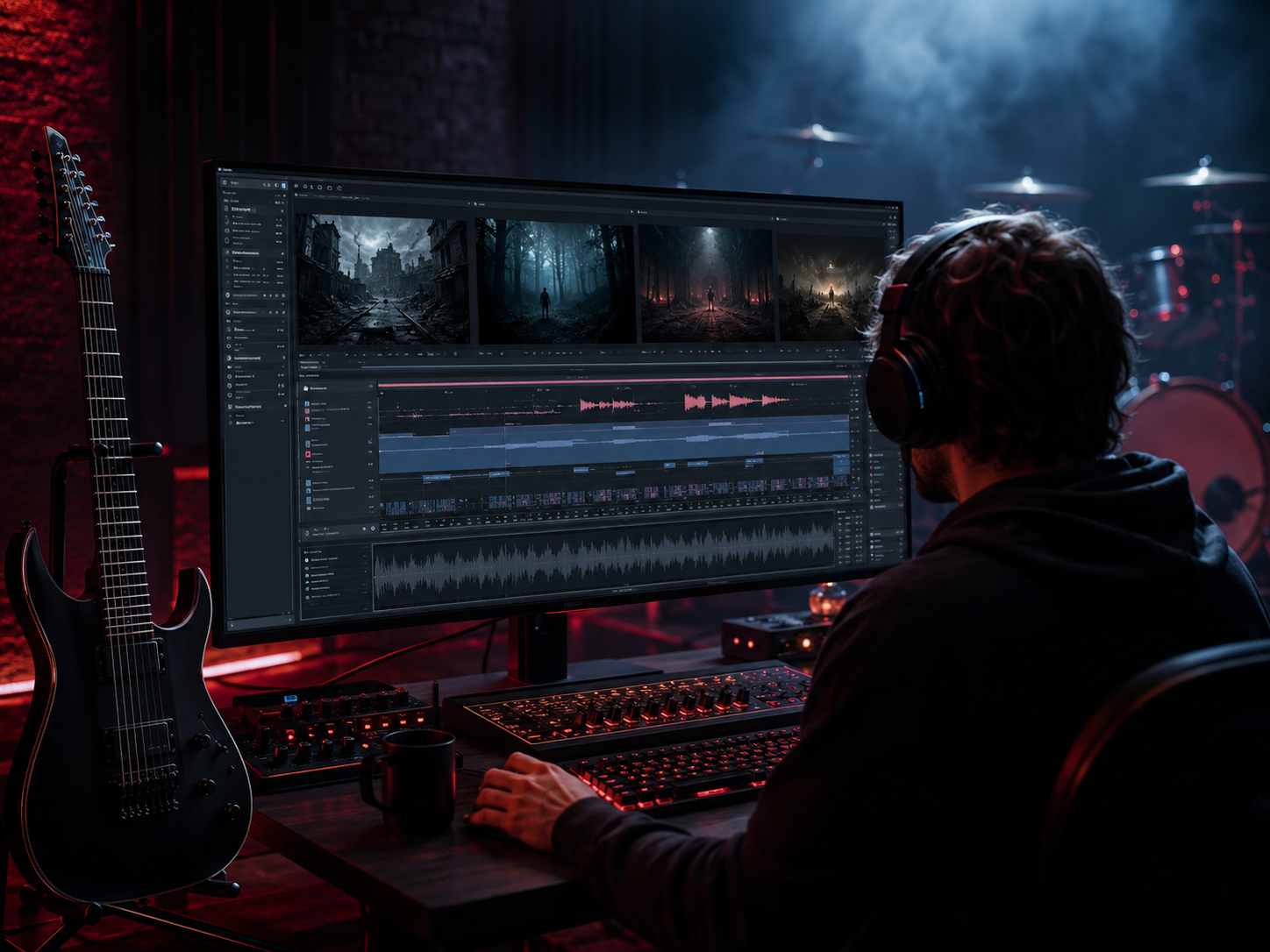 Use case visual for death metal creator edits