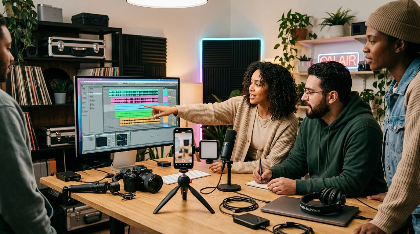 Mashup songs use case for video teams