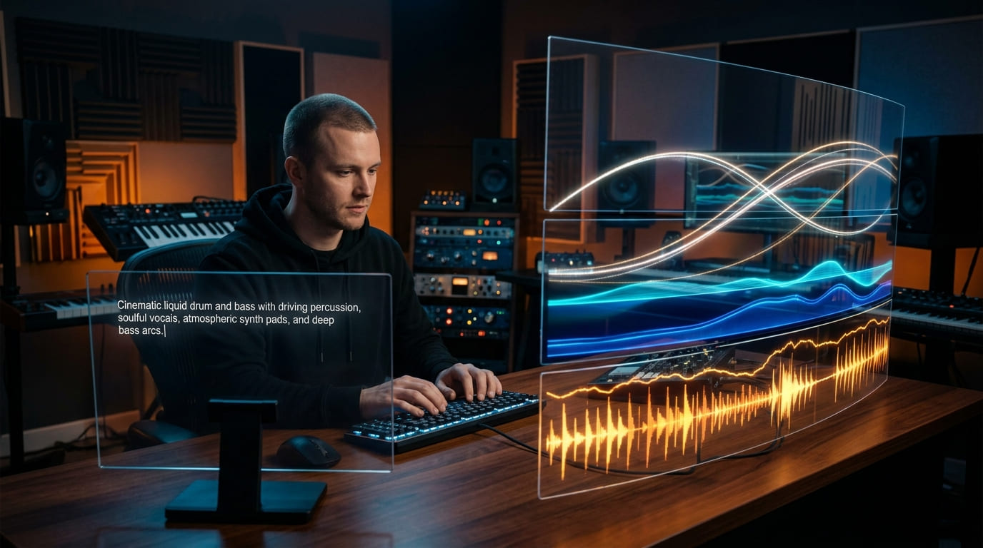 Suno V4.5 text to music workflow